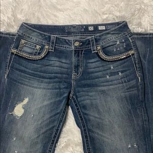 Miss Me Mid-Rise Boot Cut Jeans